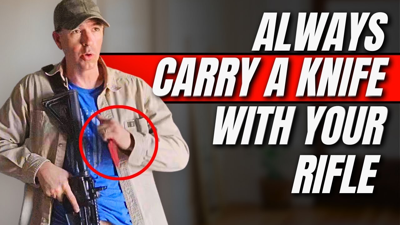 Why You Should Always Carry a Knife with Your Rifle