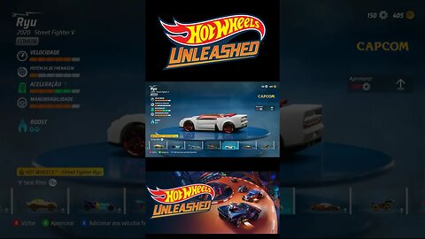 HOT WHEELS UNLEASHED-RYU 2020 STREET FIGHTER 5