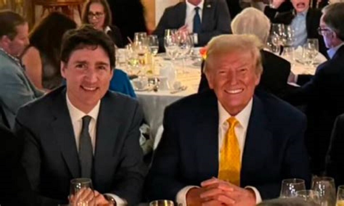 Trump lauds ‘productive’ meeting with Trudeau amid tension over tariffs