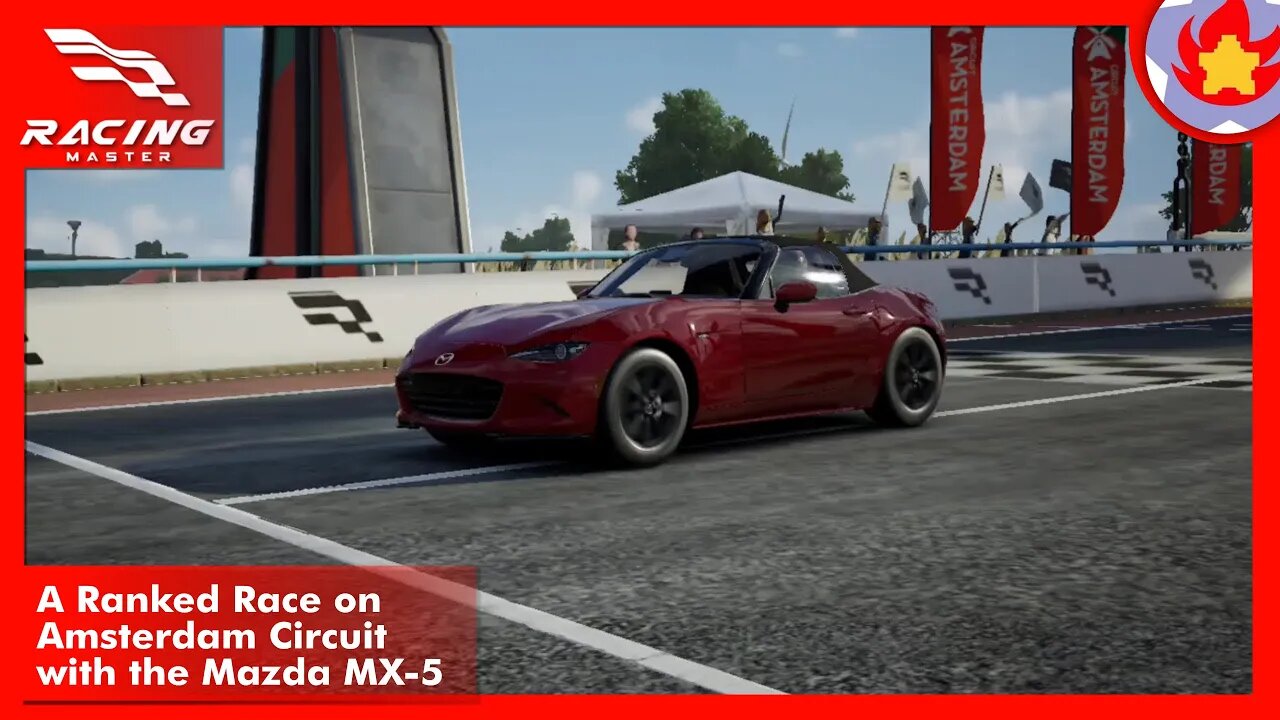 A Ranked Race on Amsterdam Circuit with the Mazda MX-5 | Racing Master