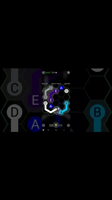 flow free Hexes: easy level 7