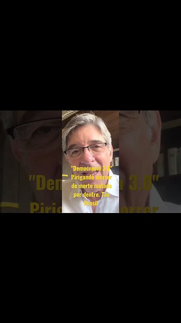 Democracia 3.0 piriga morrer de morte matada por dentro