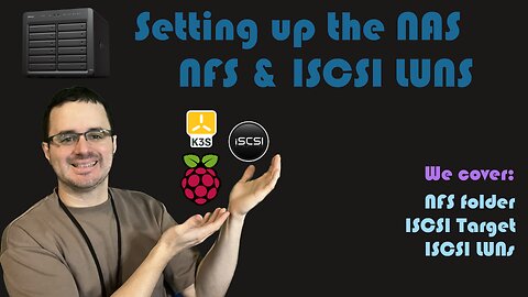 K3S + iSCSI - 01 - Preparing our NFS and iSCSI LUNs in the Synology NAS