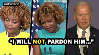 Biden and KJP Repeatedly Said He Wouldn't Pardon Hunter