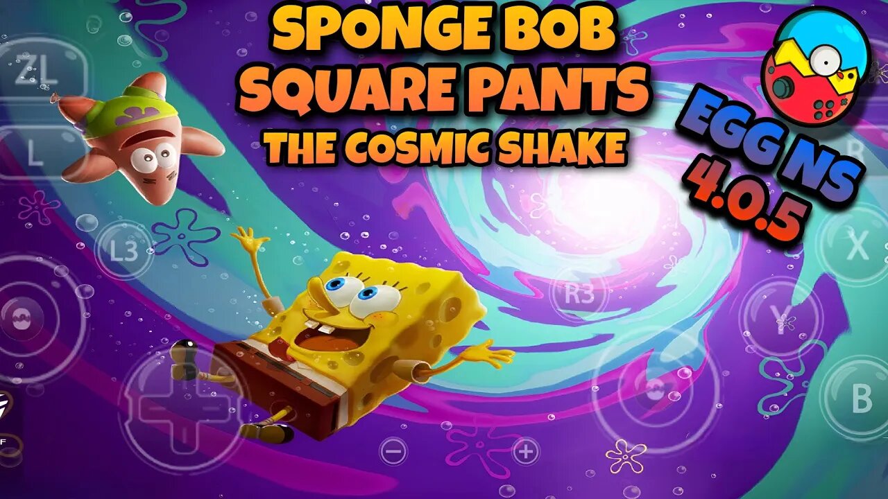 SPONGE BOB SQUARE PANTS: THE COSMIC SHAKE - Egg NS Emulator Switch 4.0.5/ SD888 PLUS/8GB