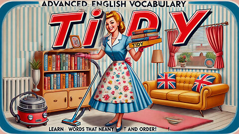 Vocabulary and Pronunciation "TIDY" Advanced English