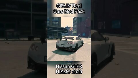 Nissan GT-R Nismo 2020 - GTA IV Real Car Mods