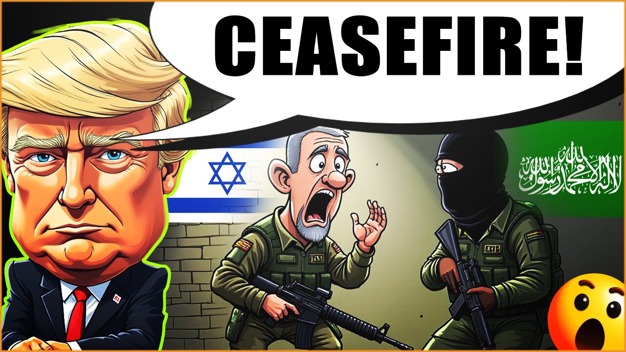 Trump says: CEASEFIRE in Gaza NOW!!