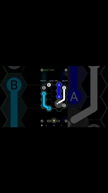 flow free Hexes: easy level 16