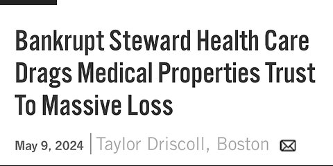 CEOs ARE DELIBERATELY BANKRUPTING THE HOSPITALS