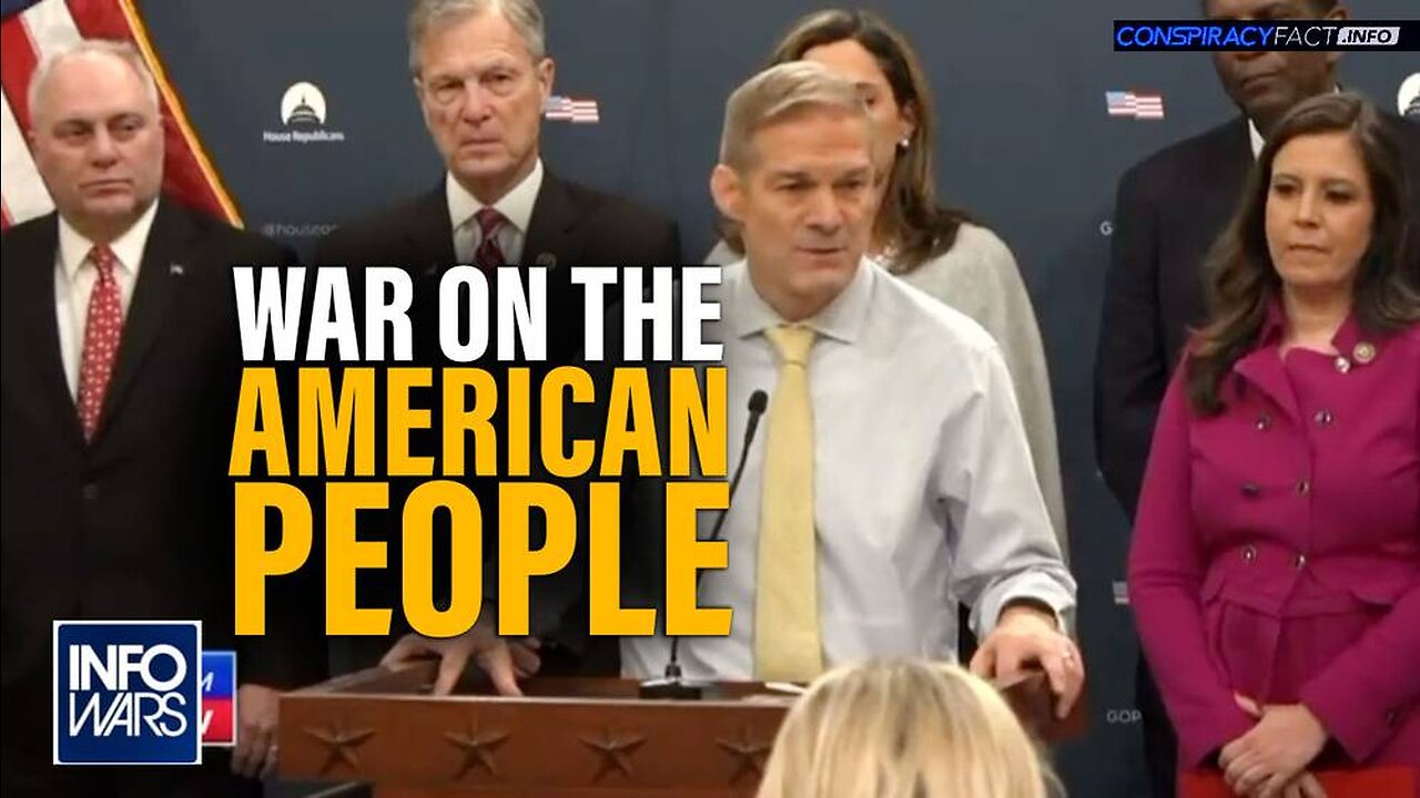 VIDEO: Jim Jordan Calls Out Leftists War on the American People