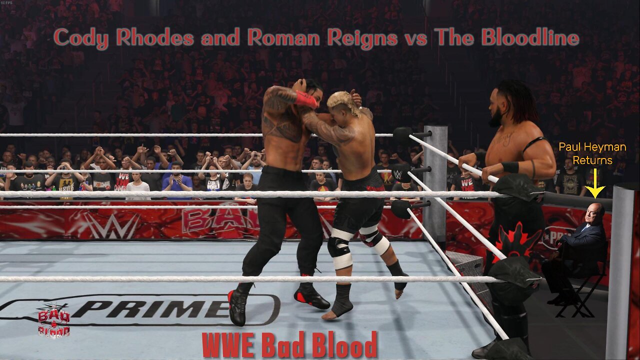 Cody Rhodes and Roman Reigns vs The Bloodline