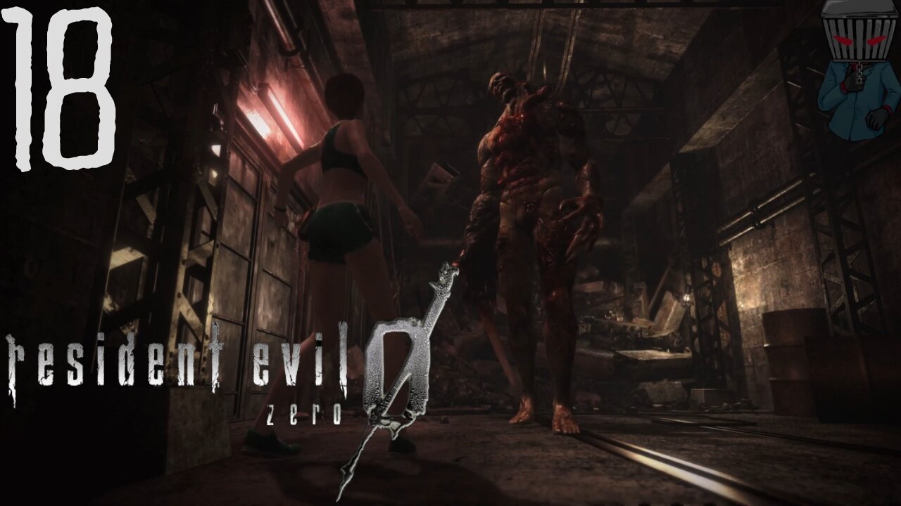 Resident Evil Zero HD Walkthrough P18 Battling A Tyrant HollowFest Year 4