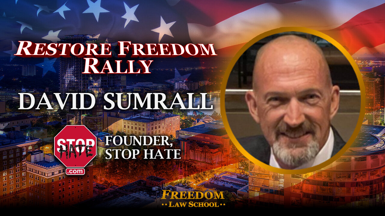 David Sumrall || Restore Freedom Rally