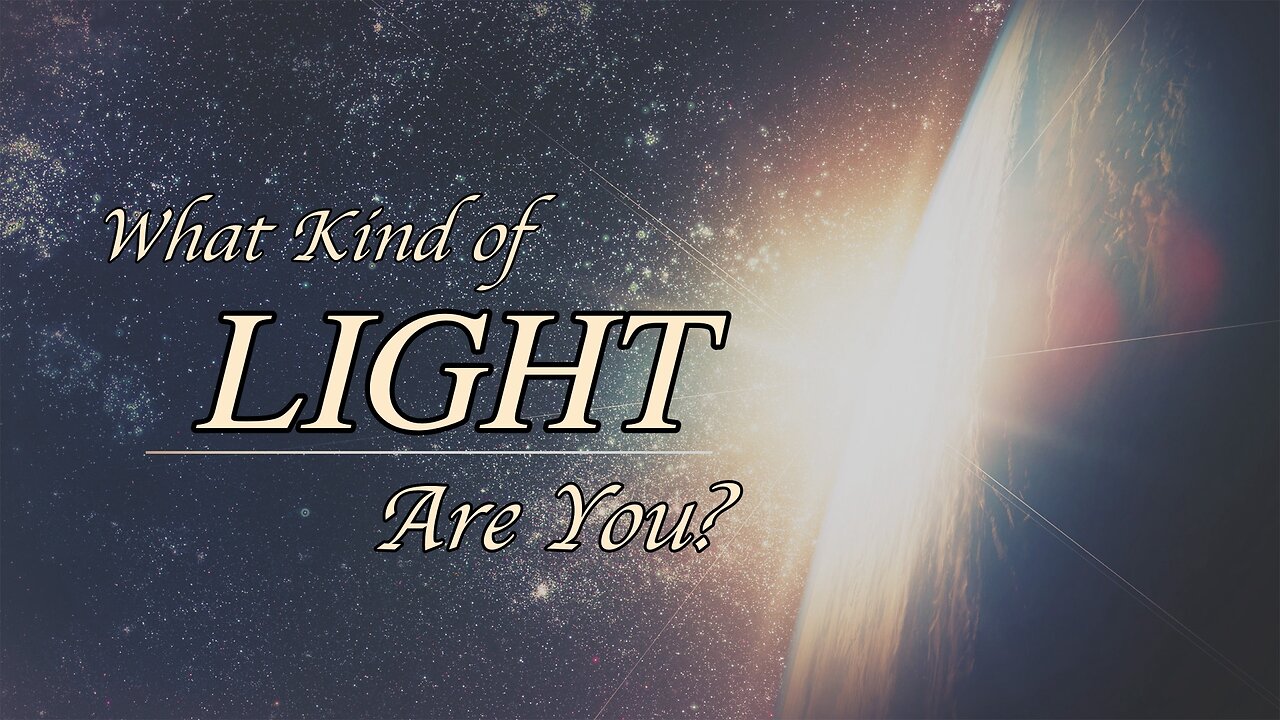 CFC Sunday Sermon - December 1, 2024 - What Kind Of Light Are You?