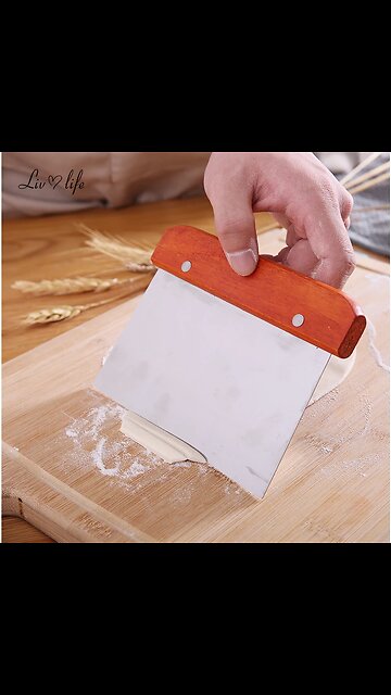 SALE!! Stainless Steel Pasty Cutters Noodle Knife Cake Scraper