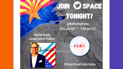 🔴LIVE: Recall Katie Hobbs with Jovan Hutton Pulitzer 🟠⚪🟣 The NPC Show