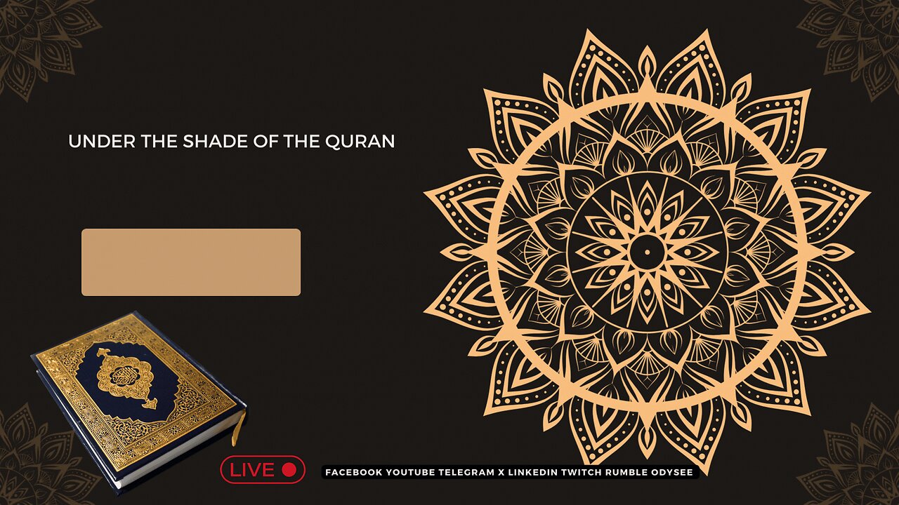 IN THE SHADE OF THE QURAN | BAQARA VS 275-274