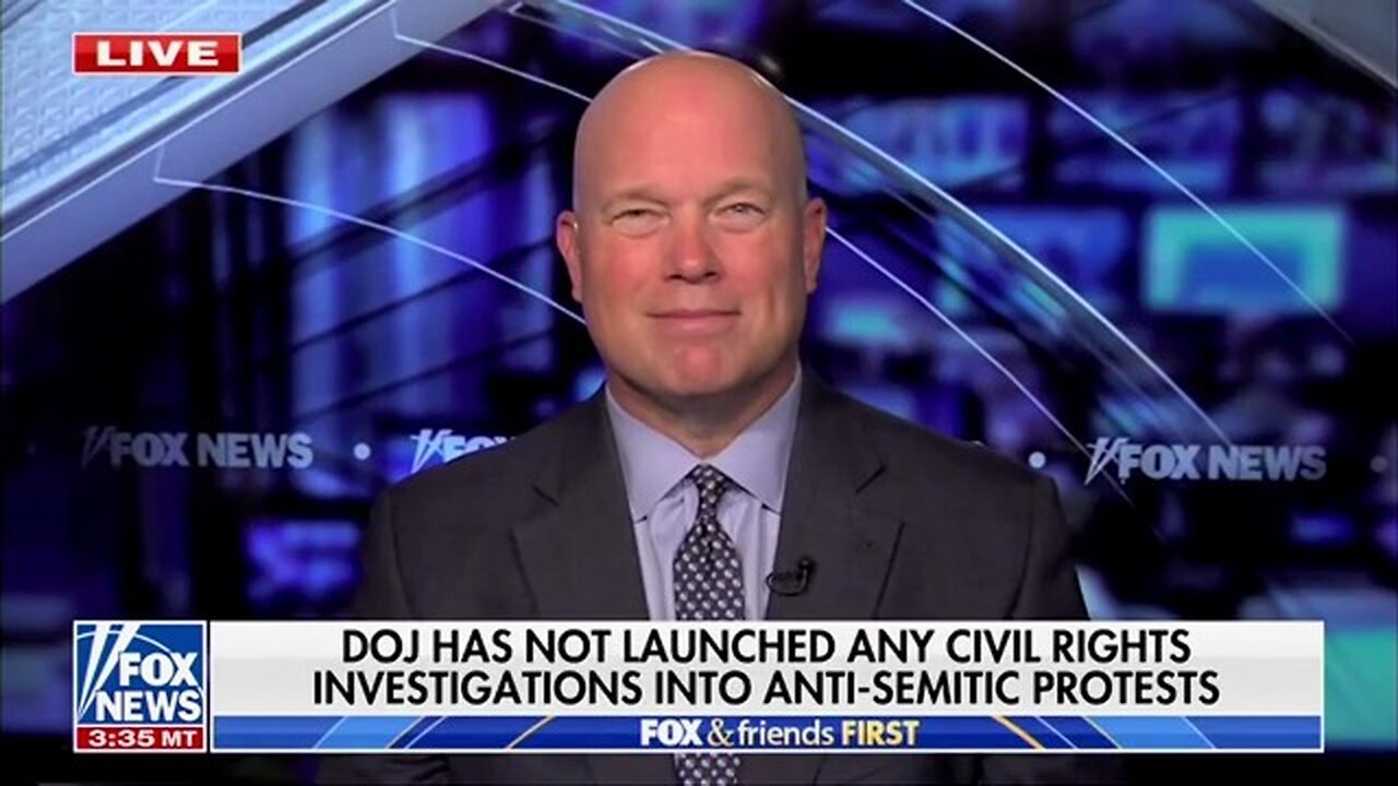 Matt Whitaker on Fox & Friends First - Fox News 05.03.2024