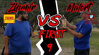 Malort vs Zhumir Disc Golf Round — First 9