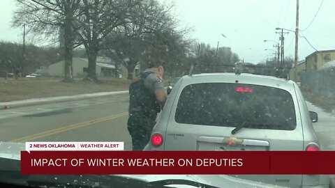 Impact of winter weather on law enforcement