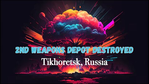 2nd Weapons Depot In Krasnodar Russia