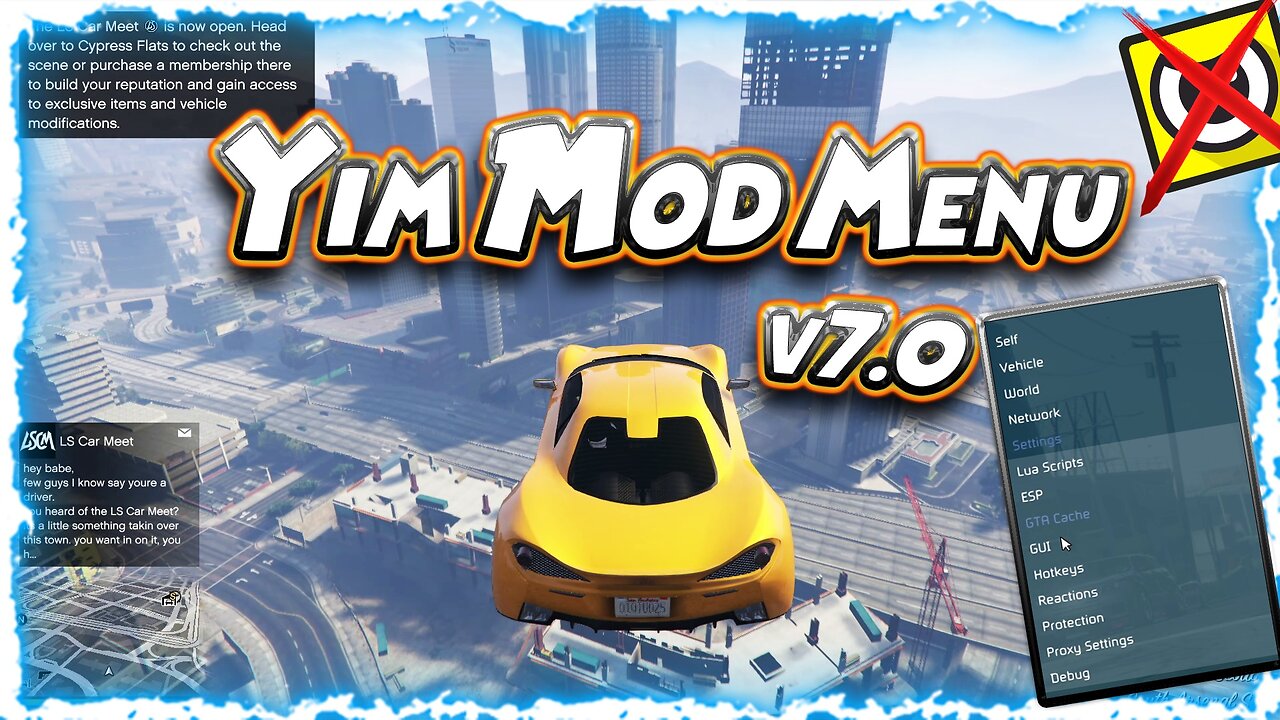 Yim Mod Menu Working Play With Friends Now Working Method for GTA 5 Online 1.69 UPDATED