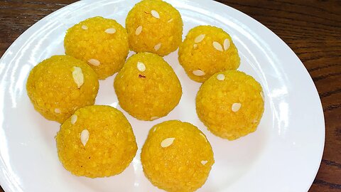 Motichoor Ladoo Recipe | How To Make Motichur Ladoo