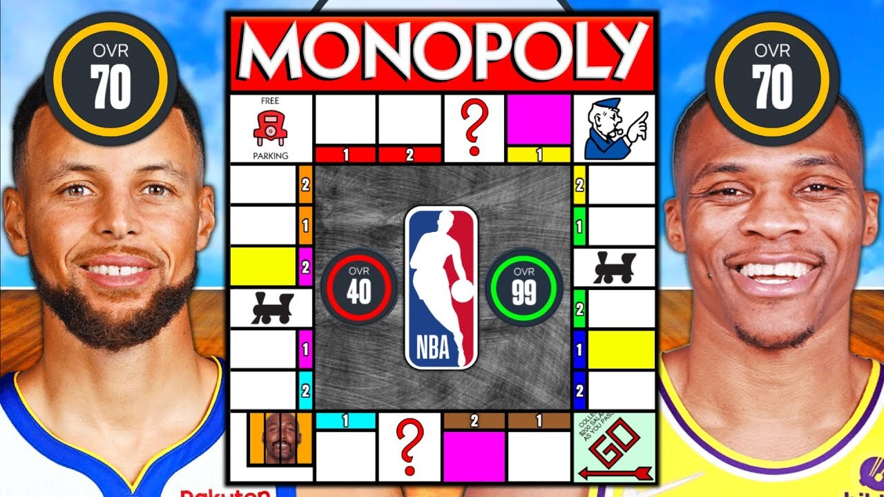 Highest Overall Wins! (NBA Monopoly)