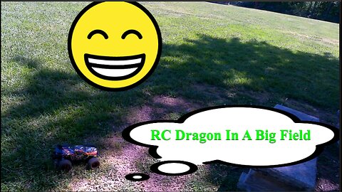 RC Dragon In A Field Part 2