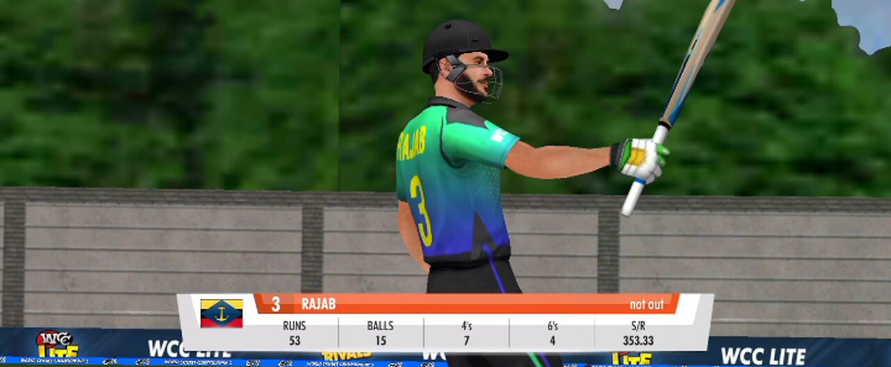 Rajab Bhai's All Round Best in wcc3 career Mode