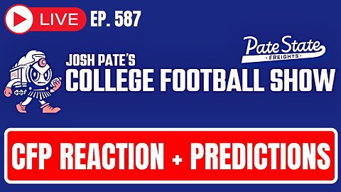 CFP Rankings Reaction | Conference Championship Predictions | New JP Poll | Portal Chaos Ahead