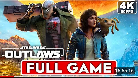 STAR WARS OUTLAWS Gameplay Walkthrough FULL GAME [4K 60FPS] - No Commentary