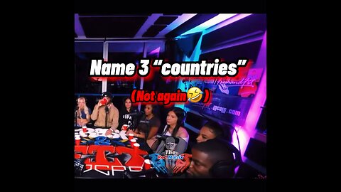 ANOTHER GREAT “Name 3 Countries”🤣 #freshandfit
