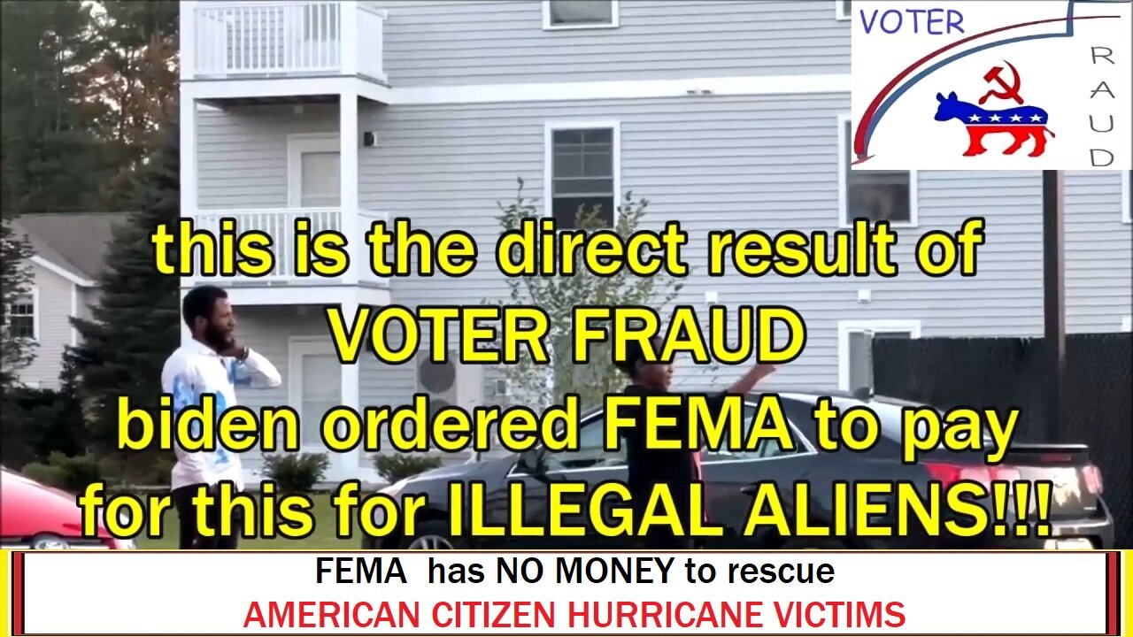 FEMA has no money for 2024 American Citizen Hurricane Victims BUT has money for