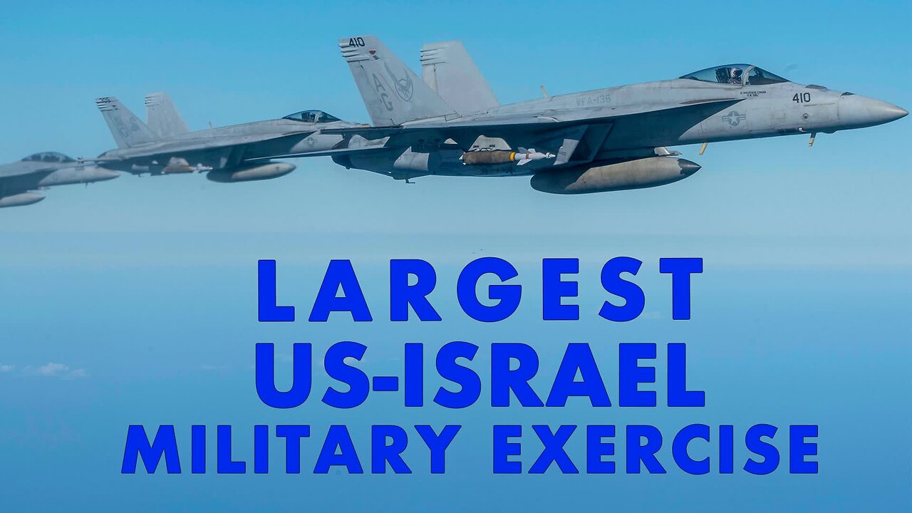 Israel/US Joint Military Exercise Signals Strength to Iran 02/03/2023