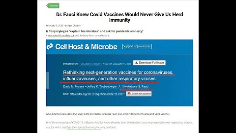 Fauci knew his "vaccine" campaign wouldnt work. Too little, too late.