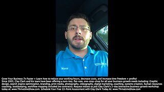 Clay Clark Client Testimonials | “Being Top Of Google Has Effected Our Business Tremendously! We Are the First Ones On That Page!" - See Thousands of Testimonials At: ThrivetimeShow.com