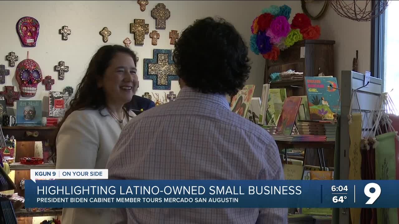 President Biden's Head of the Small Business Administration visits Tucson