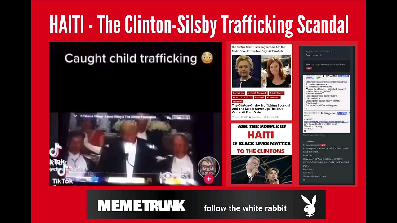 Q Drop 1880 - Aug 15, 2018 1:01:13 AM "Child trafficking victims who’ve spent their formative years