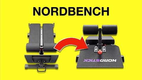 NordBench Folding Footplate Preview (Footplate to Slant Board)