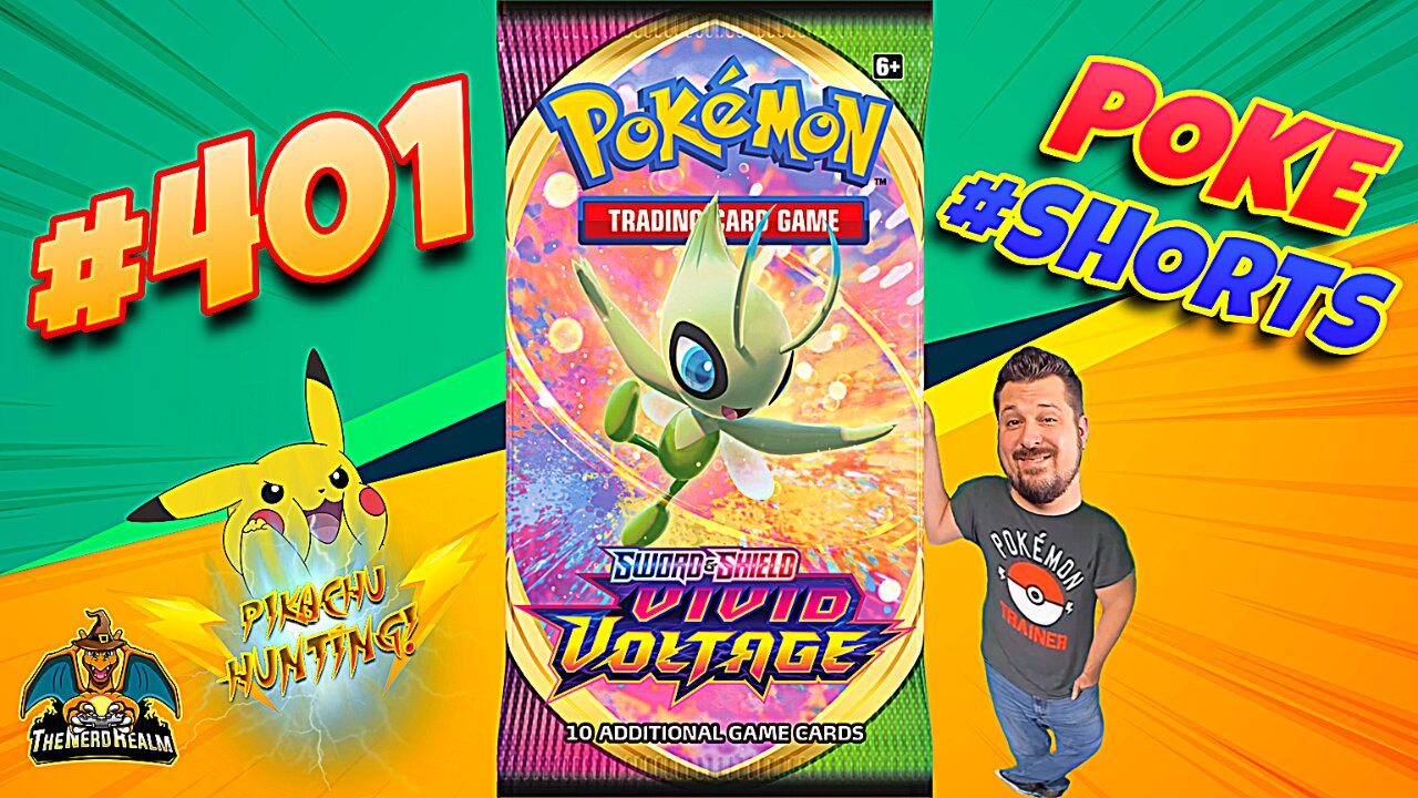 Poke #Shorts #401 | Vivid Voltage | Pikachu Hunting | Pokemon Cards Opening