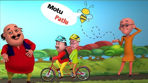 Motu Patlu bike racing adventures