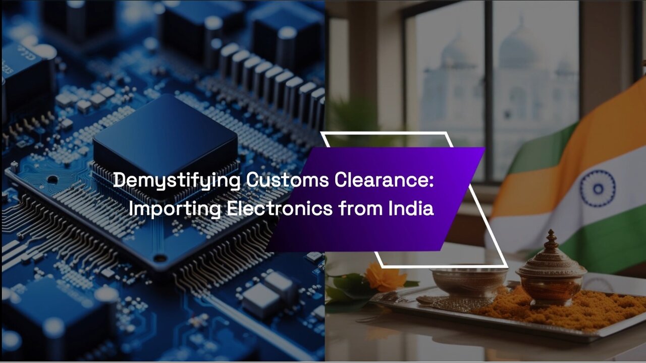 Insider's Guide: Customs Procedures for Electronics Imports from India