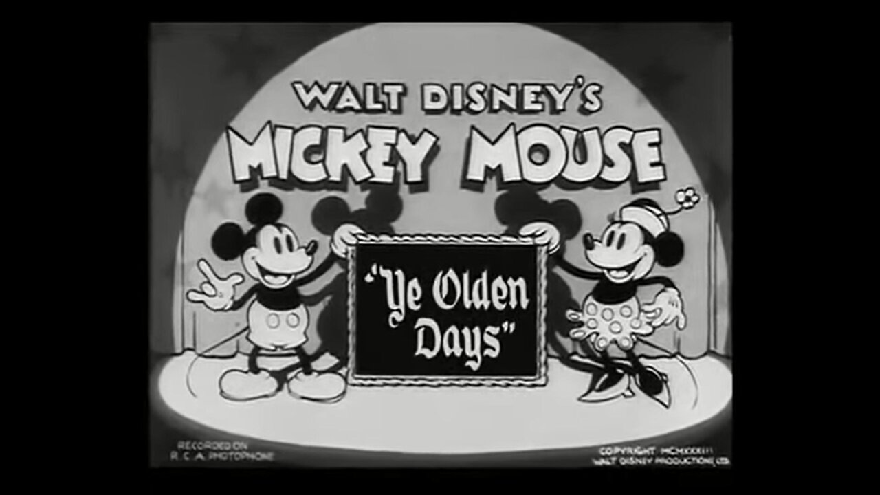 Mickey Mouse - Ye Olden Days (1933)