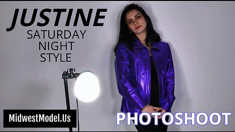 Justine - Purple Jacket - Midwest Model Agency