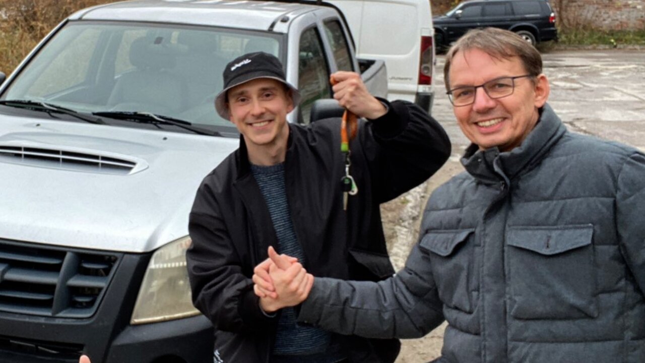 Want to give a truck to Ukrainian fighters? 'Mad Max' is your guy