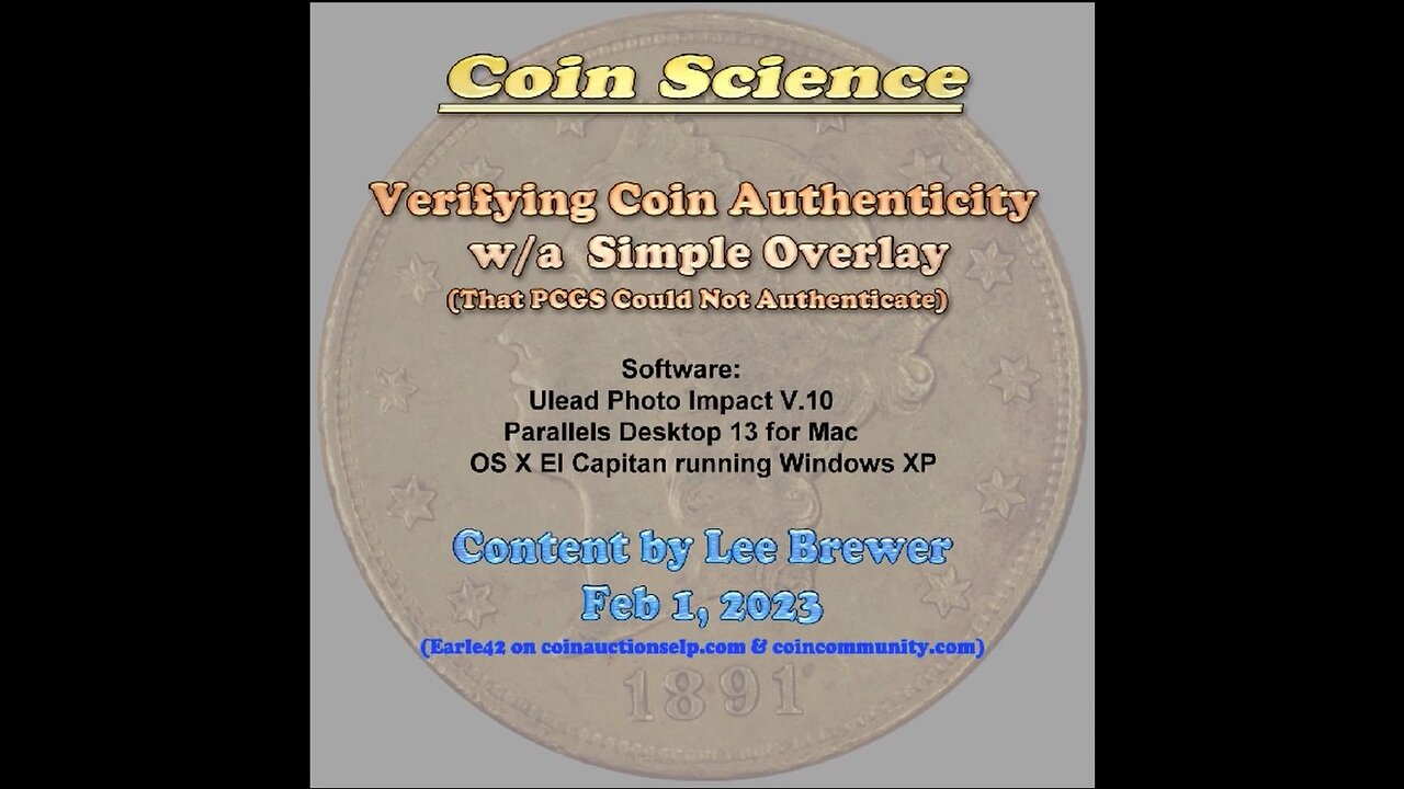 Science vs. PCGS coin evaluation: 1891-S Double Eagle.