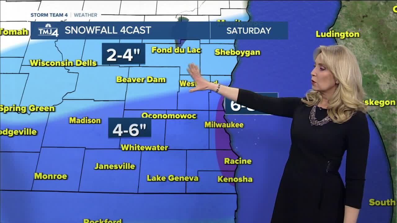 Winter Storm Continues, Snow Tapers Off Overnight