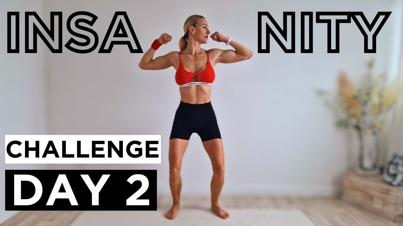 INSANITY CHALLENGE (Cardio Power & Resistance), Full Body Exercises, DAY 2, HOW TO GET FIT, (FAST)